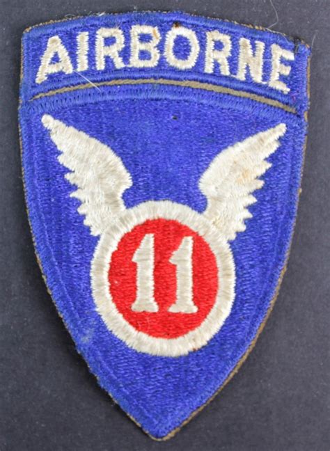 Cs Militaria Ww2 Us Army 11th Airborne Division Patch