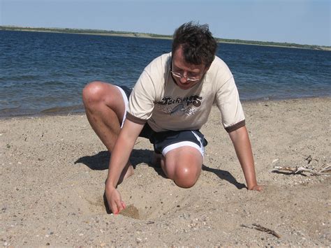 Digging In The Sand All I Wanted To Do Was Dig A Hole Down Flickr