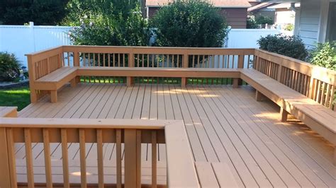 A deck is a weight supporting structure that resembles a floor. HRS Home Services Product Review Sherwin-Williams ...