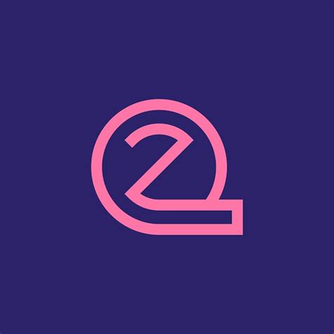 Premium Vector Modern And Minimalist Initial Letter Zq Or Qz Monogram