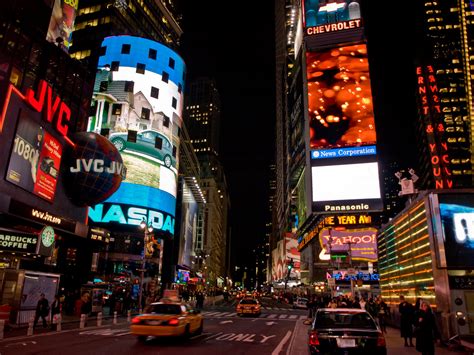 Times Square at Night | Times Square at night, Manhattan, Ne… | Flickr