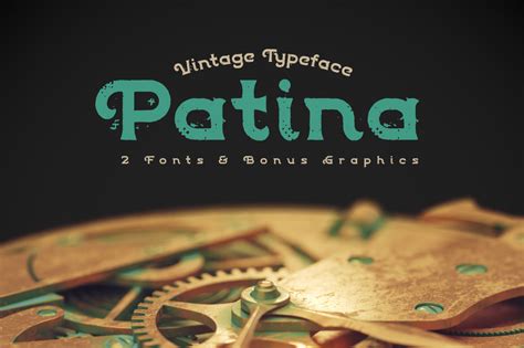 Patina Font By Gleb Natasha Guralnyk TheHungryJPEG