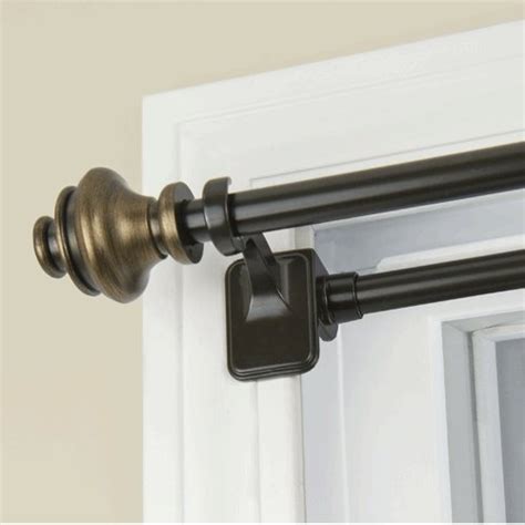 Concept Of Cheap Double Curtain Rods Assuaradiobailao