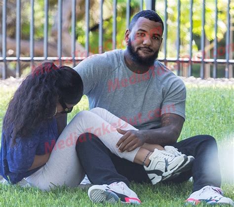 Rapper The Game Caught In A Public Park Fingering His Girlfriend And Making Her Lick It Photos