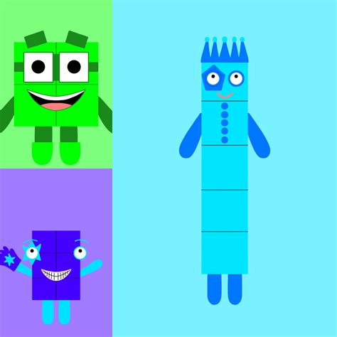 Fanmade Numberblocks 4 5 And 6 By December24thda On Deviantart
