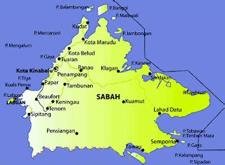 Lodging Tourism Travel Guide Sabah Maps