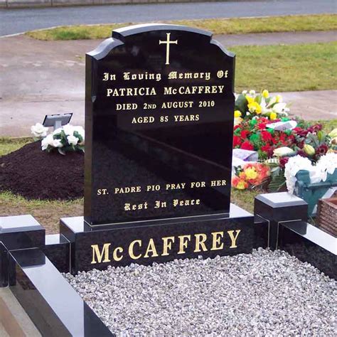 Headstone And Grave Surrounds Northern Ireland Mcgovern Memorials
