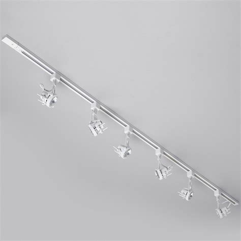 Use our track lights to light up your showroom or showcase a favourite artwork in your home. 2 Metre Track Kit & 6 LED Greenwich Lights & Bulbs|Litecraft