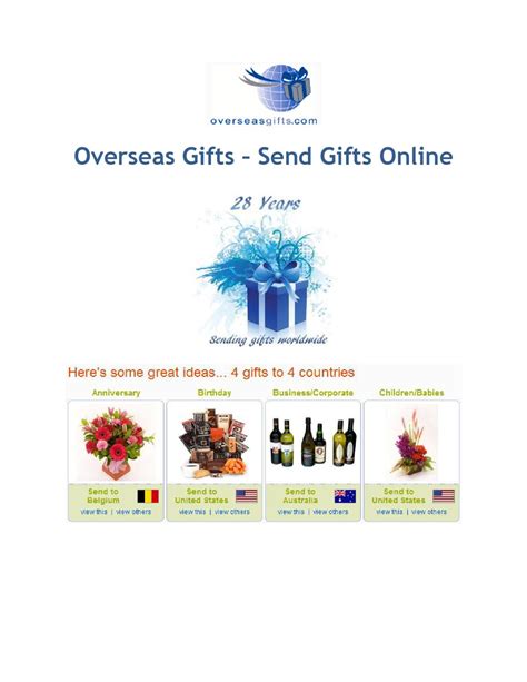 Select add to cart on the product detail page. Sending Gifts to USA by Overseas Gifts - Issuu