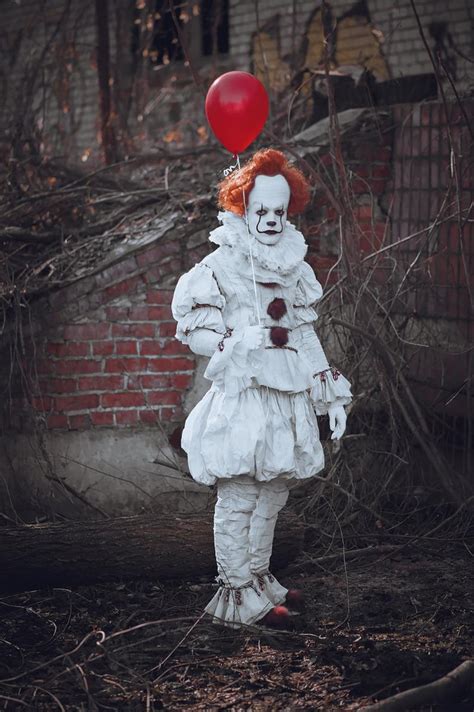 Pennywise Cosplay Clown Cosplay Horror Cosplay Scary Clown Costume
