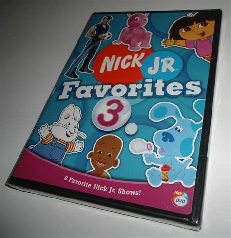 Nick Jr Favorites Vol 3 Three Nickelodeon Lazytown Blues Clues Dvd