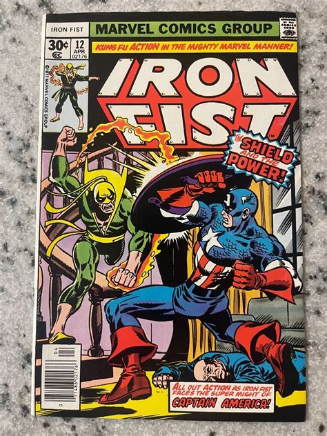 Iron Fist 12 Nm Marvel Comic Book Iron Man Avengers Power Man Luke