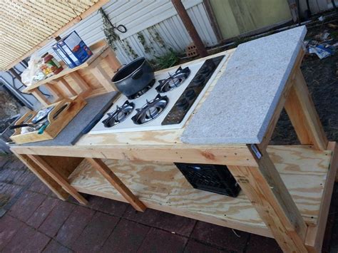Under A Hundred Diy Outdoor Kitchen Outdoor Kitchen Countertops