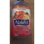 Naked Fruit Smoothie Berry Blast Calories Nutrition Analysis More