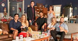 The Cast Of Home And Away Celebrate The Festive Season Tv Week