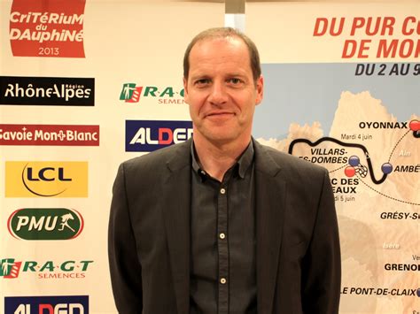 Christian Prudhomme Directeur Du Tour De France “létape à Lyon Sera