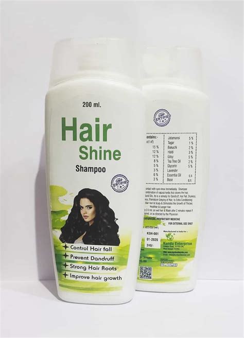 Hair Shine Shampoo 200 Ml Kundu Enterprise