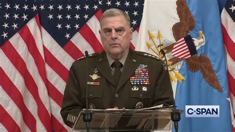 Cspan On Twitter Gen Mark Milley Thejointstaff Yes The First