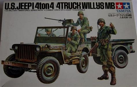 Tamiya 135th Scale Us Jeep ¼ Ton 4 X 4 Truck Willys Mb
