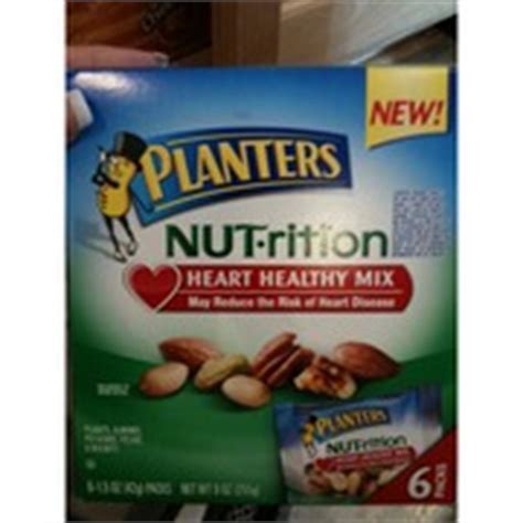 Enjoy serving everyone's favorite fried food with fewer calories and less fat. Planters NUTrition - Heart Healthy Mix: Calories ...