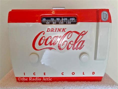 coca cola cooler radio 5a410a 1949 sold item number 1510001