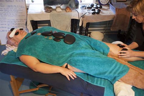 hot stone massage therapy course central springs school of massage