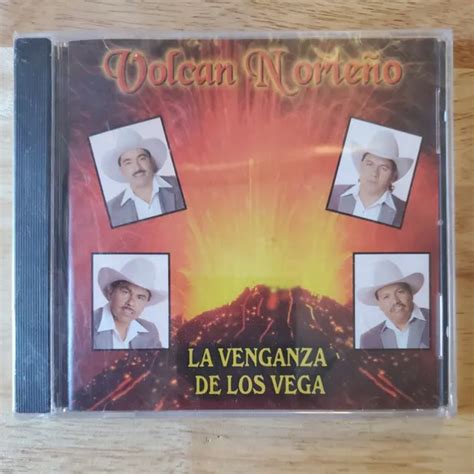 Nuevo Y Original Volcan Norteno La Venganza De Los Vega Cd 1996 7