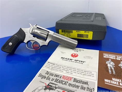 Sold 2002 Ruger Sp101 22 Lr Stainless 4 Gorgeous Double Action
