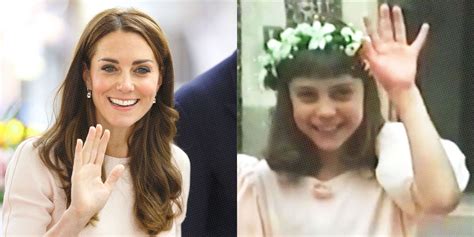 Kate Middleton As Bridesmaid In 1991 Wedding Young Kate And Pippa In