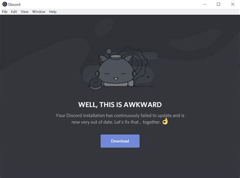 discord electron oauth2 application use adds trying error sure screenshot much login