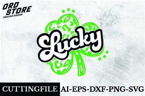 Lucky Shamrock Svg Cutting File Graphic By Ordcreative · Creative Fabrica