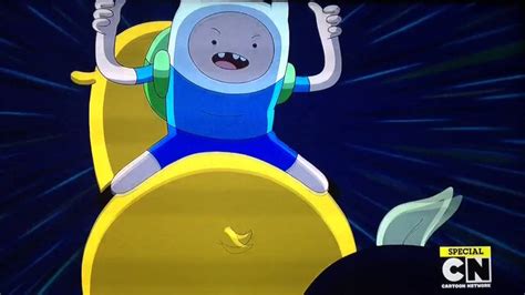 Adventure Time Finn Hits Jake S Butt Youtube