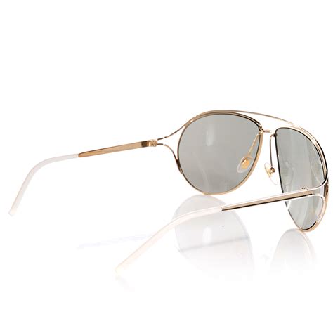 gucci aviator sunglasses 4216 s white 69496