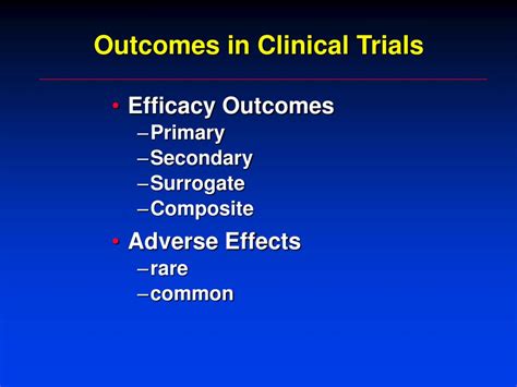 Ppt Introduction To Randomized Clinical Trials Powerpoint