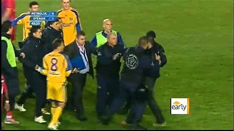 Soccer Players Attacked By Fans Caught On Tape Youtube