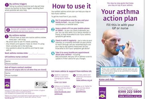 Your child's doctor will help you create a plan that's right for them. Asthma action plans | Asthma UK