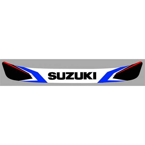 Suzuki Helmet Visor Sunstrip Laminated Decal Cafe Racer Bretagne