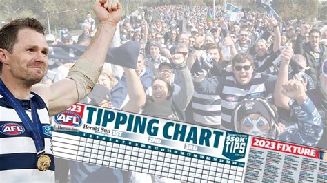 Afl Tipping Chart Download How To Print Create Tips Competition