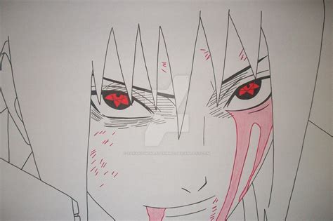 Sasuke Uchiha Drawing Easy How To Draw Sasuke Uchiha From Naruto Step
