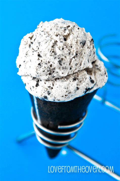 Chocolate Chip Cookie Ice Cream Cones Love From The Oven