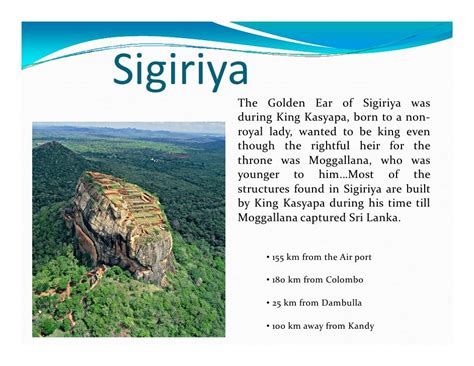 Sigiriya And Dambulla Sri Lanka