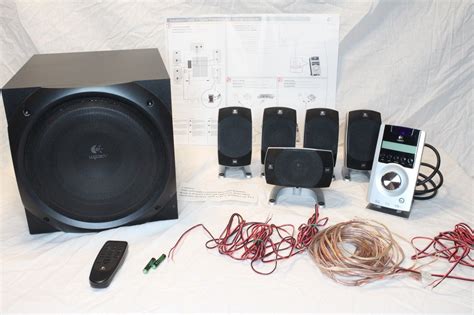 Logitech Z 5500 Thx Certified 51 Digital Surround Sound Speaker System