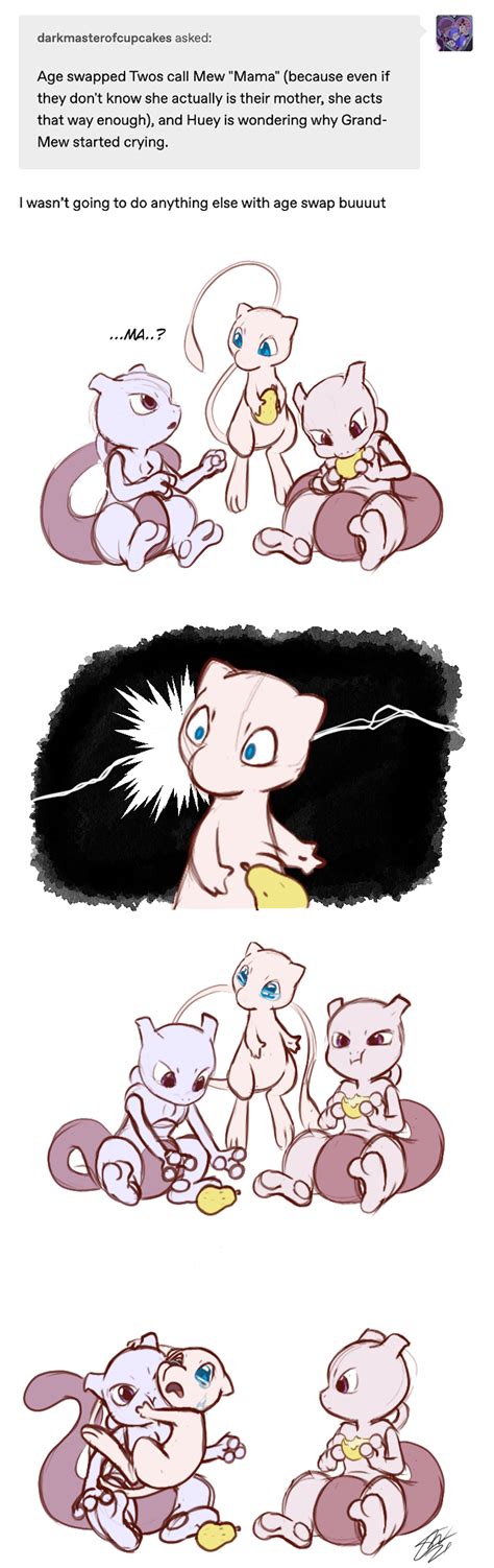 Ma By Tc On Deviantart In Mew And Mewtwo Pokemon Mew Cute Pokemon