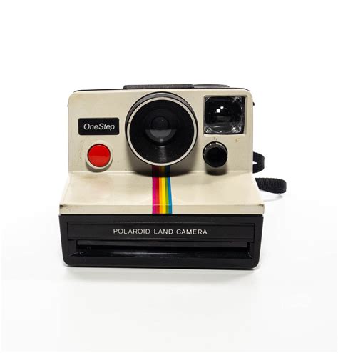Vintage Polaroid Instant One Step Land Camera White With Etsy