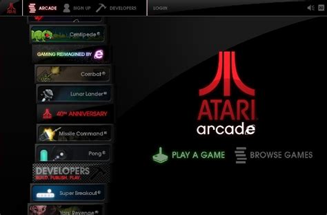 Microsoft y la empresa atari han lanzado un sitio donde podemos jugar de forma gratis 8 clásicos juegos de atari, la empresa pionera en los juegos arcade en los años 80. Juega a clasicos de Atari online - Hijo de una Hiena