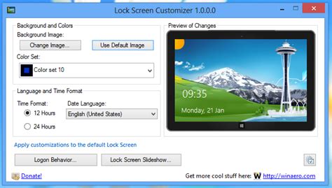 Change Lock Screen Windows 8