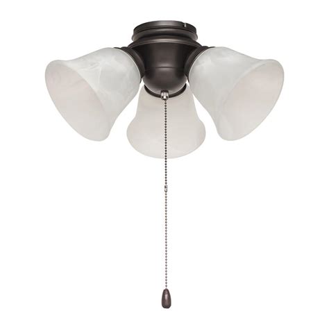 Hunter ceiling fan parts & replacement parts could be many different things. Hampton Bay 3-Light Satin Bronze Alabaster Glass LED ...