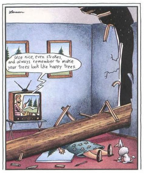 Frenzied Flitting From Topic To Topic The Far Side Far Side Cartoons