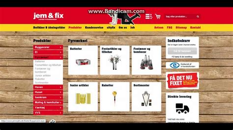 In the jem & fix diy stores you will find 8000 different products within home, gard. fyrværkeri far jem og fix - YouTube