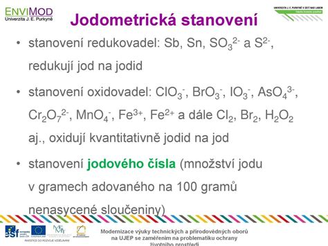 Odměrná Analýza Ppt Stáhnout